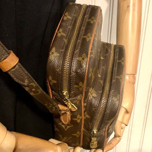 LOUIS VUITTON Amazon Monogram Messenger Crossbody Shoulder Bag Authentic TH0974 - Picture 6 of 17